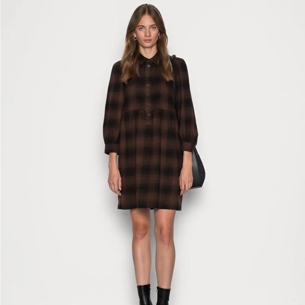 NWT Madewell flannel dress Size S